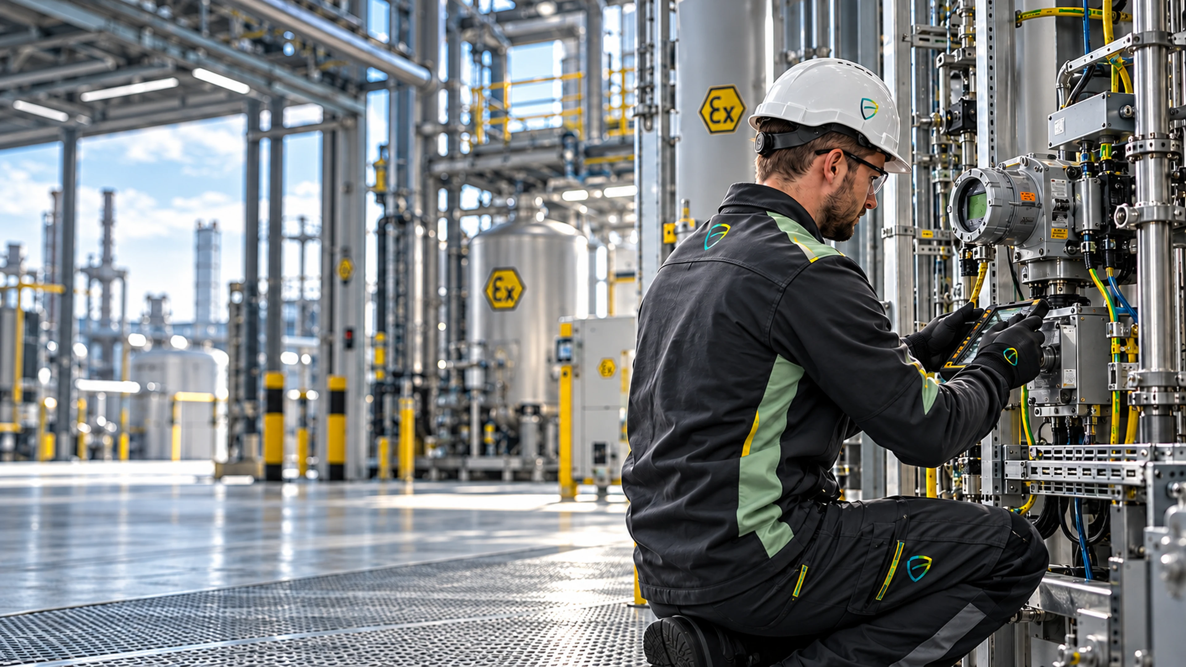 Fotorealistische Darstellung zum Bereich Thermografie elektrischer Anlagen